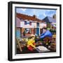 The Bricklayer-null-Framed Giclee Print