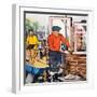 The Bricklayer-null-Framed Giclee Print