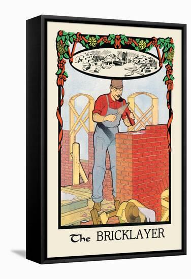 The Bricklayer-H.o. Kennedy-Framed Stretched Canvas