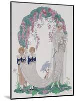 The Bride, 1920-Georges Barbier-Mounted Giclee Print