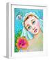 The Bride, 2021 (Oil on Canvas)-Maylee Christie-Framed Giclee Print