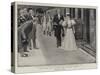 The Bride and Bridegroom Leaving London-Henry Marriott Paget-Stretched Canvas