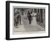 The Bride and Bridegroom Leaving London-Henry Marriott Paget-Framed Giclee Print