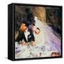 The Bride and Groom, 1983-Ted Blackall-Framed Stretched Canvas