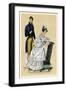 The Bride and Groom-null-Framed Art Print