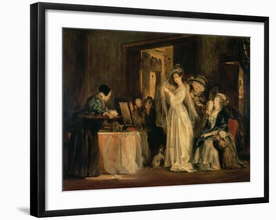 The Bride at Her Toilet on the Day of Her Wedding, 1838-Sir David Wilkie-Framed Giclee Print