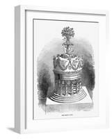 The "Bride Cake" for the Wedding of the Marquis of Kildare-H. Harrison-Framed Art Print