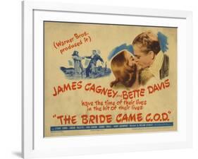 The Bride Came C.O.D., 1941-null-Framed Art Print