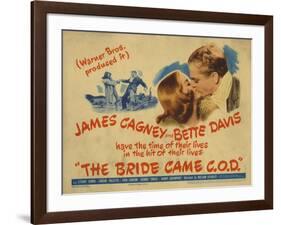 The Bride Came C.O.D., 1941-null-Framed Art Print
