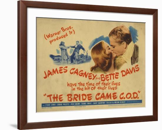 The Bride Came C.O.D., 1941-null-Framed Art Print