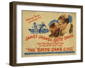 The Bride Came C.O.D., 1941-null-Framed Art Print