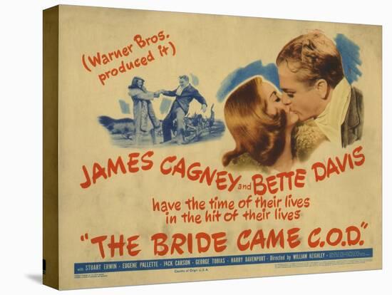 The Bride Came C.O.D., 1941-null-Stretched Canvas