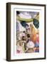 The Bride Entered the City-Anne Anderson-Framed Giclee Print