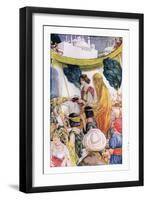 The Bride Entered the City-Anne Anderson-Framed Giclee Print