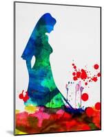 The Bride in Blood Watercolor-Lora Feldman-Mounted Art Print