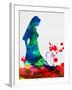 The Bride in Blood Watercolor-Lora Feldman-Framed Art Print