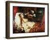 The Bride in Death, 1839-Thomas Jones Barker-Framed Giclee Print