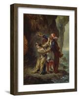 The Bride of Abydos, 1843-Eugene Delacroix-Framed Giclee Print