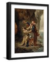 The Bride of Abydos (Byron. Canto Ii. Stanza Xxiii)-Eugene Delacroix-Framed Giclee Print