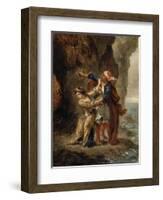 The Bride of Abydos (Byron. Canto Ii. Stanza Xxiii)-Eugene Delacroix-Framed Giclee Print