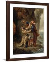 The Bride of Abydos (Byron. Canto Ii. Stanza Xxiii)-Eugene Delacroix-Framed Giclee Print