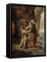 The Bride of Abydos (Byron. Canto Ii. Stanza Xxiii)-Eugene Delacroix-Framed Stretched Canvas