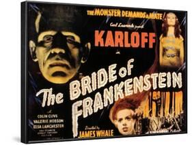 The Bride of Frankenstein, 1935-null-Framed Art Print