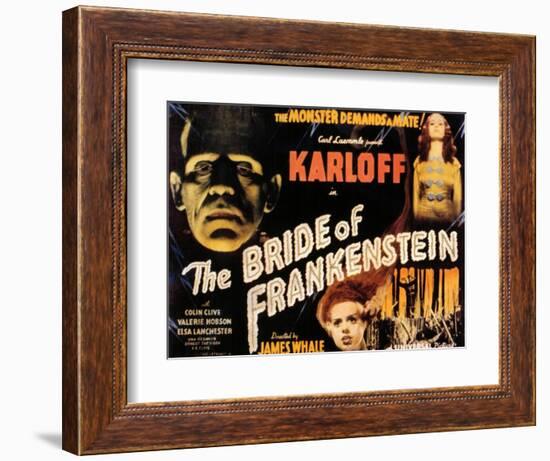 The Bride of Frankenstein, 1935-null-Framed Art Print