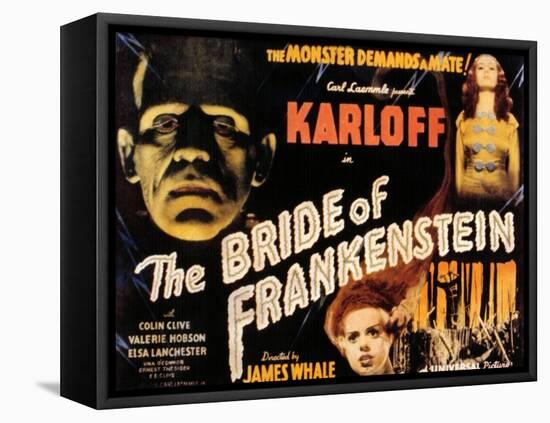 The Bride of Frankenstein, 1935-null-Framed Stretched Canvas