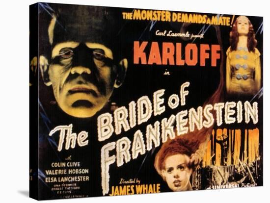 The Bride of Frankenstein, 1935-null-Stretched Canvas