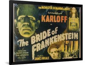 The Bride of Frankenstein, 1935-null-Framed Art Print