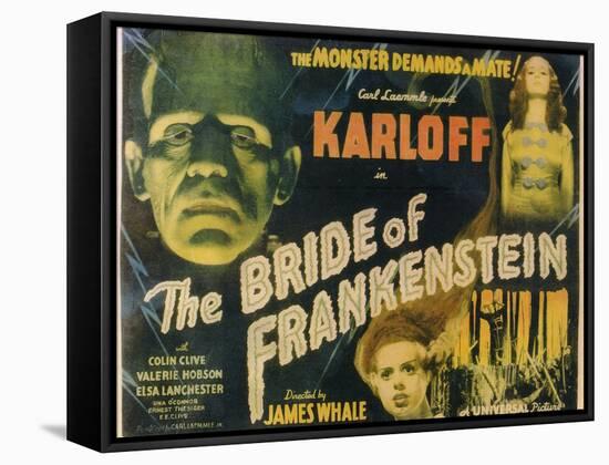 The Bride of Frankenstein, 1935-null-Framed Stretched Canvas