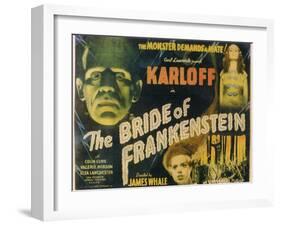 The Bride of Frankenstein, 1935-null-Framed Art Print