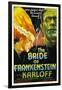 The Bride of Frankenstein, Elsa Lanchester, Boris Karloff, 1935-null-Framed Art Print