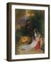 The Bride of Lammermoor, before 1830 (Oil on Panel)-Edwin Landseer-Framed Giclee Print