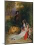 The Bride of Lammermoor, before 1830 (Oil on Panel)-Edwin Landseer-Mounted Giclee Print