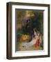 The Bride of Lammermoor, before 1830 (Oil on Panel)-Edwin Landseer-Framed Giclee Print