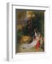 The Bride of Lammermoor, before 1830 (Oil on Panel)-Edwin Landseer-Framed Giclee Print