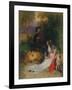 The Bride of Lammermoor, before 1830 (Oil on Panel)-Edwin Landseer-Framed Giclee Print