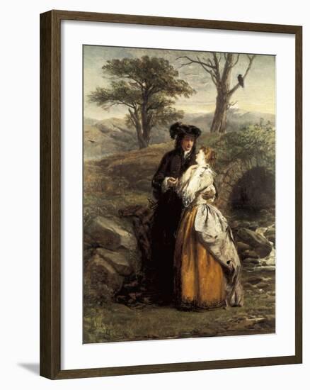 The Bride of Lammermoor-William Powell Frith-Framed Art Print