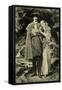 The Bride of Lammermoor-John Everett Millais-Framed Stretched Canvas
