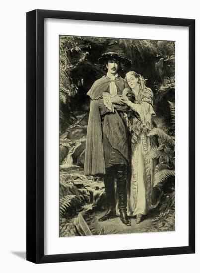 The Bride of Lammermoor-John Everett Millais-Framed Giclee Print