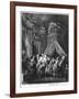 The Bride's Going-To-Bed Ceremony, Engraved from Jean-Michel Moreau, Said the Young-Pierre Antoine Baudouin-Framed Giclee Print