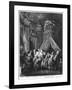 The Bride's Going-To-Bed Ceremony, Engraved from Jean-Michel Moreau, Said the Young-Pierre Antoine Baudouin-Framed Giclee Print