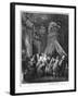 The Bride's Going-To-Bed Ceremony, Engraved from Jean-Michel Moreau, Said the Young-Pierre Antoine Baudouin-Framed Giclee Print