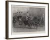 The Bride's Procession Leaving Marlborough House-John Charlton-Framed Giclee Print