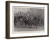 The Bride's Procession Leaving Marlborough House-John Charlton-Framed Giclee Print