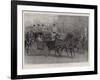 The Bride's Procession Leaving Marlborough House-John Charlton-Framed Giclee Print