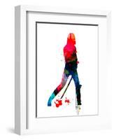 The Bride Watercolor 3-Lora Feldman-Framed Art Print