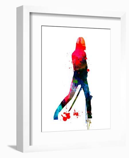 The Bride Watercolor 3-Lora Feldman-Framed Art Print